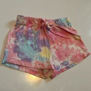 The Children’s Place girls cotton shorts 18-24M tie dye
